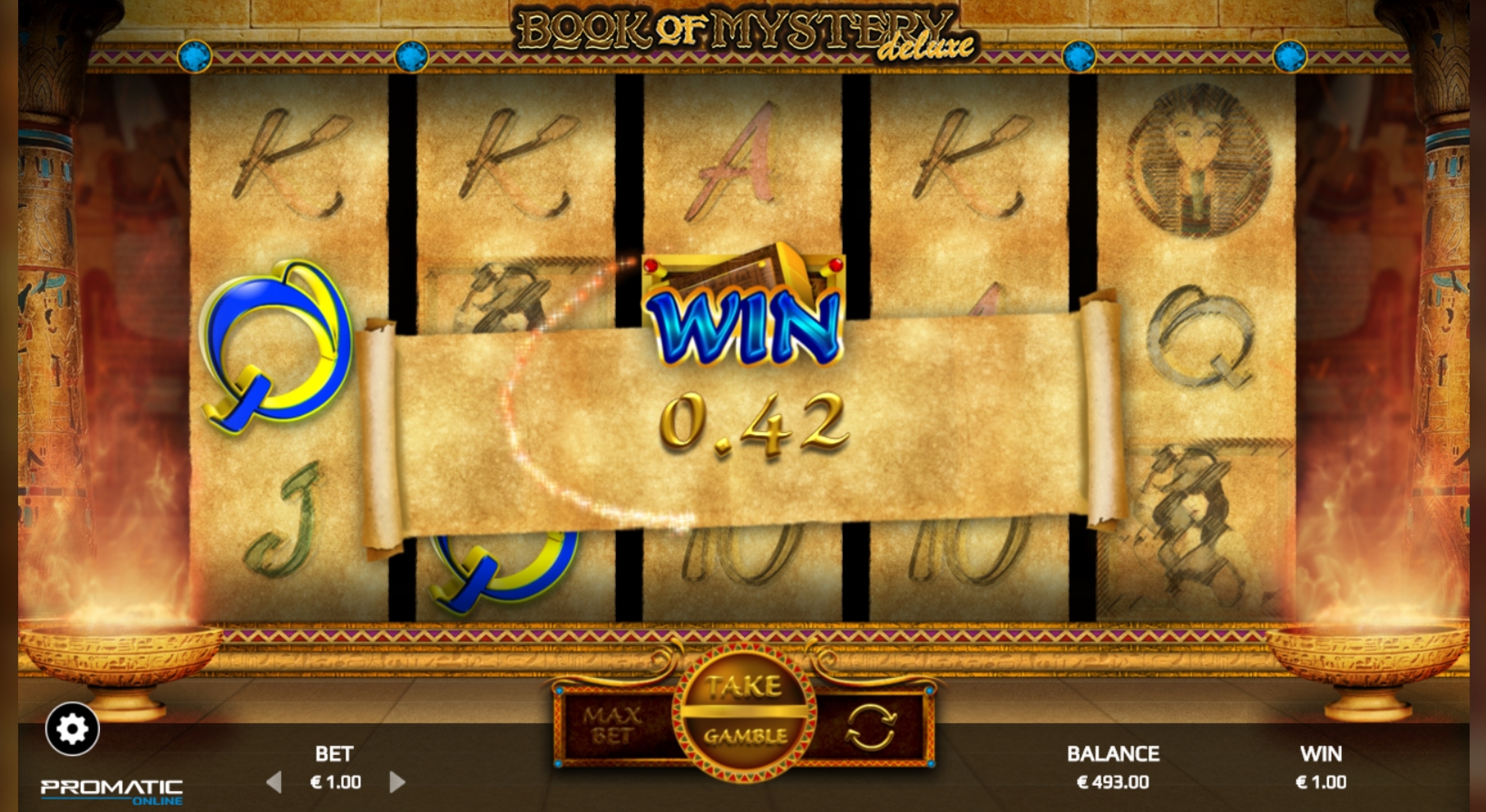 egypt's book of mystery slot demo